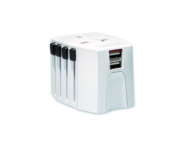 Skross Muv Usb potovalni adapter, dvojni usb, 2-polni