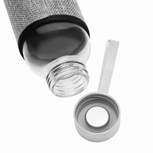 Glas-Trinkflasche Take Juty - Grau