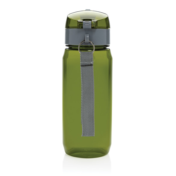 Yide športna steklenica rPET z zaklepom, 600 ml - Zelena
