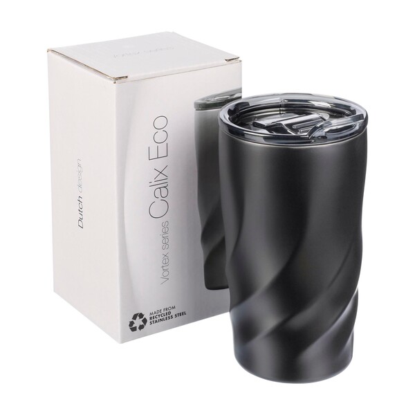 BrandCharger travel mug Vortex Calix | 400 ml - black