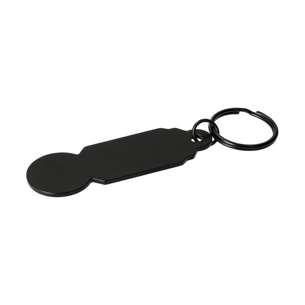 Shopping Trolley Keyring "Acero" - Silver