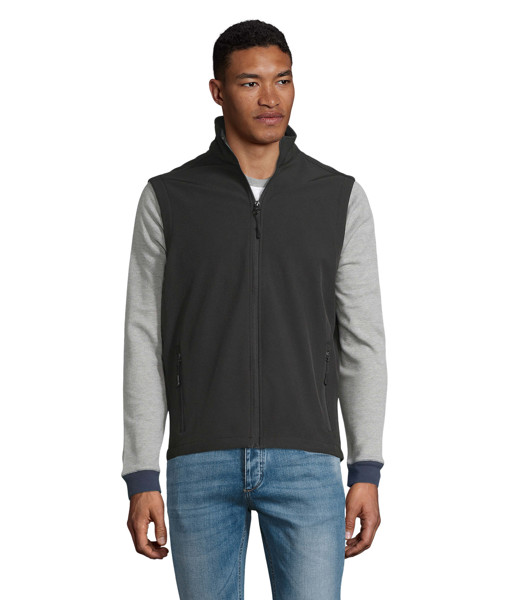 RACE BW MEN SOFTSHELL - NoirL
