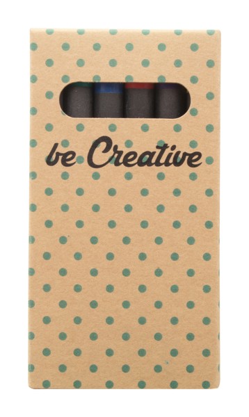 Custom 6 Pc Crayon Set Craxon 6 Eco