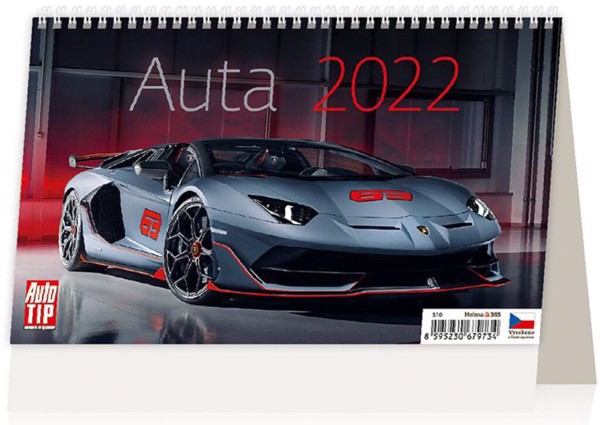 Týdenní kalendář Auta 2022