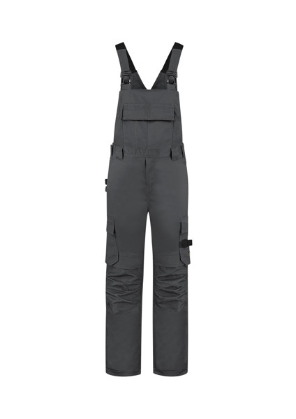 Pracovné nohavice s trakmi unisex Tricorp Bib & Brace Twill Cordura - Tmavosivý / 54