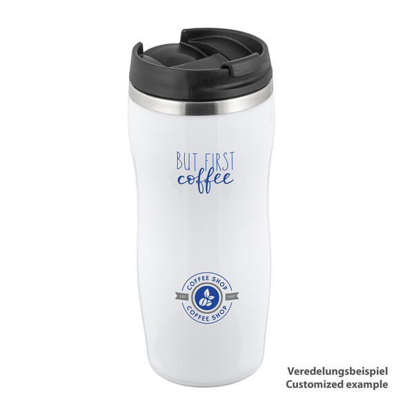 Mug isotherme POZNAN XL - blanc