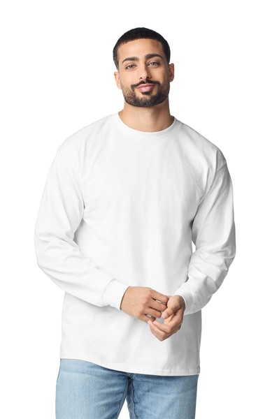 Majica dugih rukava za odrasle Ultra Cotton™ - Bijela / M