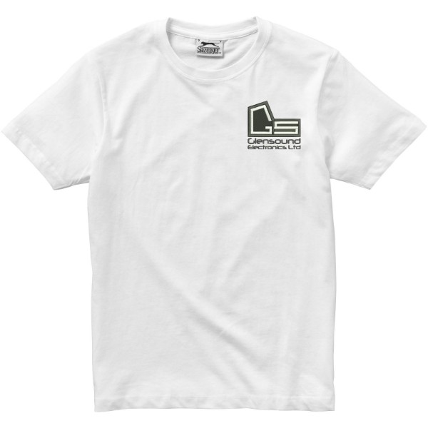 Camiseta de manga corta para mujer "Ace" - Blanco / XL