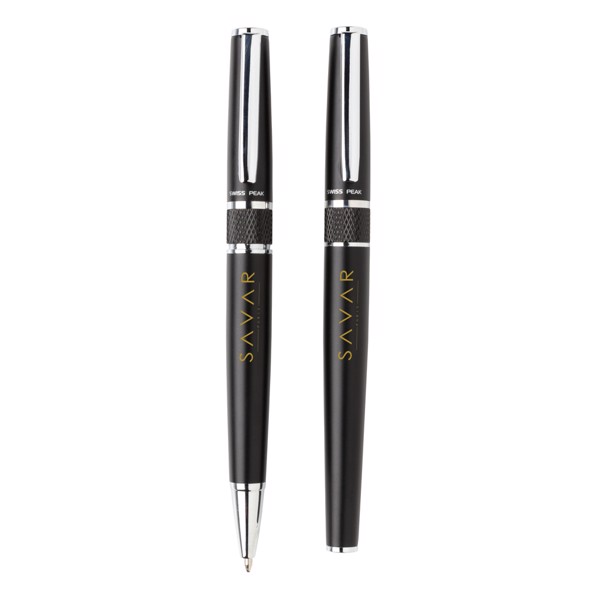 Swiss Peak pen set, blue ink, 1200m writing length