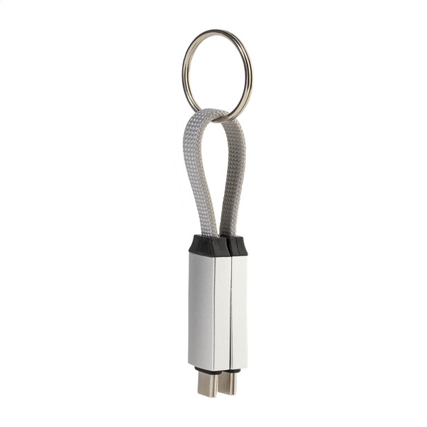 Keyring 60W Usb-C Cable Keycab - Silver