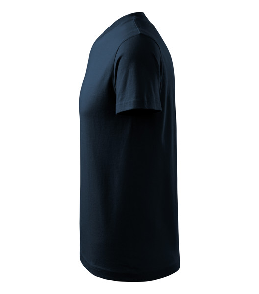 Tričko Unisex Malfini® V-Neck - Tmavomodrá / M