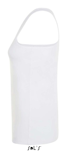 Sol's Justin Women - Racerback Tank Top - White / S