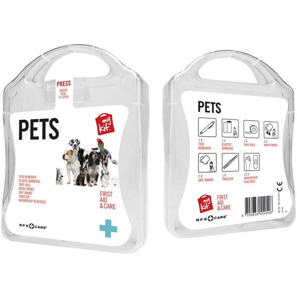 mykit, first aid, kit, animals, pets - weiss