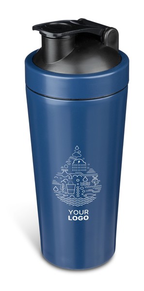 Garrafa de aço inoxidável reciclado de parede simples (750 ml) Orla - prata