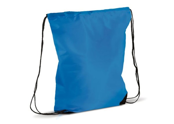 Sac à cordon 210T RPET - Bleu