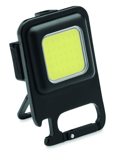 Aluminijasta mini svetilka Boc, 400 mAh, 6W COB