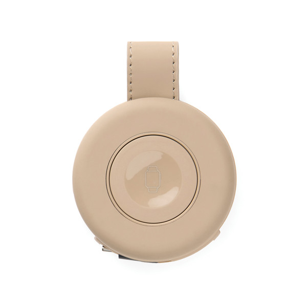 VINGA Baltimore RCS 2-in-1 Wireless 15W Travel Charger - Greige