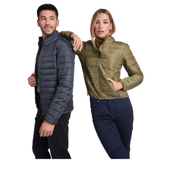 Finland women's insulated jacket - Solid Black / 2XL