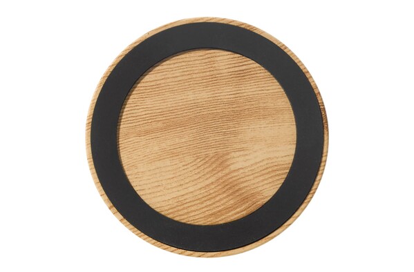 Enceinte 3W et Chargeur sans fil 5W en bois