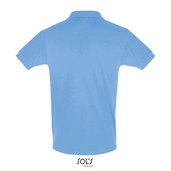 PERFECT MEN Polo homen 180g - Azul Céu3XL