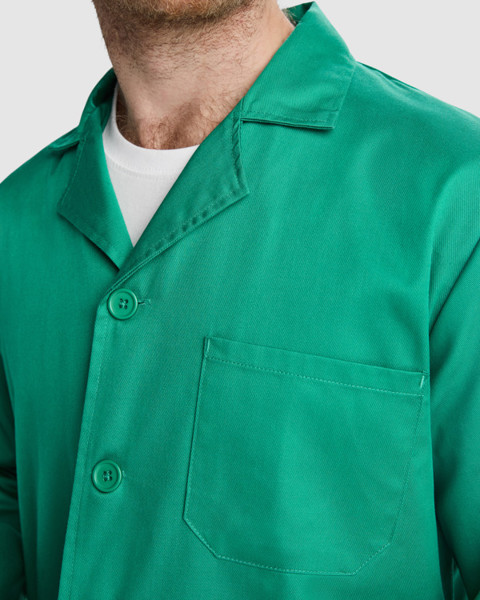 Bata De Laboratório Vaccine - VERDE LAB / 4XL