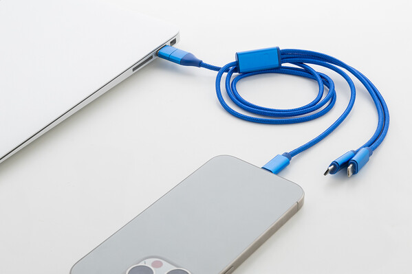 Câble Chargeur Usb Ralong - Bleu