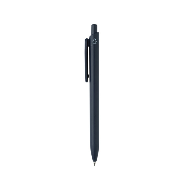 Stylo en ABS recyclé certifié GRS Bolt - Bleu Marine