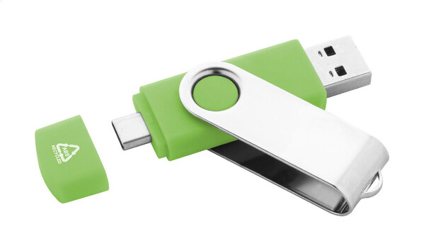 USB Flash drive OTG01 - WHITE_1GB