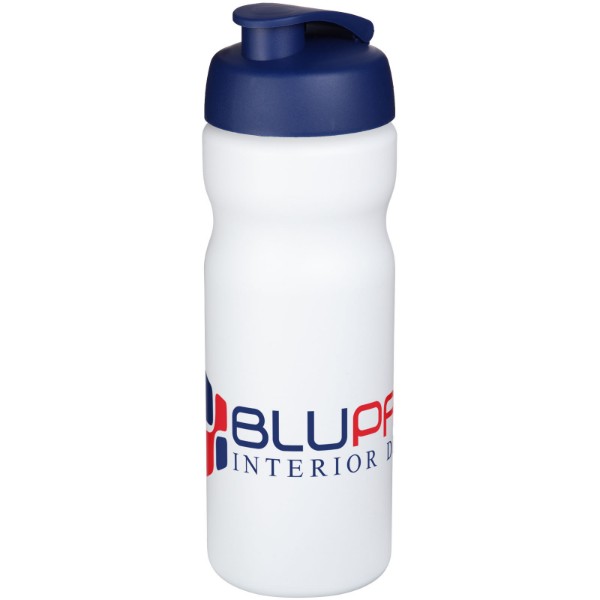 Bouteille de sport Baseline® Plus 650ml - Blanc / Bleu