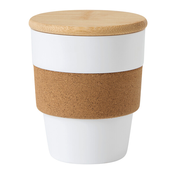 Drink Mug Travel Grip - White