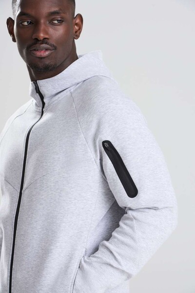 Adapt Fleece Zoodie - Grey / S