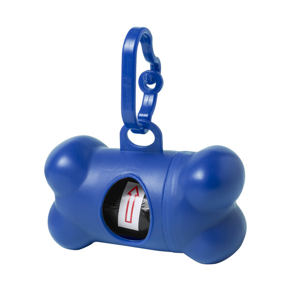 Distributeur sachets pour déchets canins Pobba - Bleu
