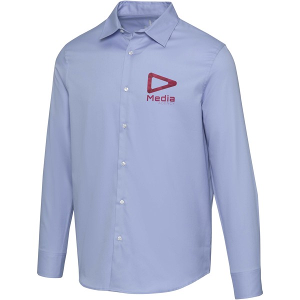 Camicia in twill da uomo Citrine - Blu chiaro / M