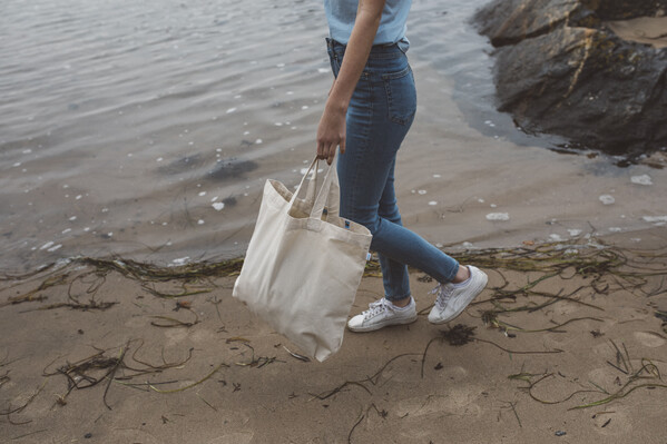 Cottover Gots Tote Bag Heavy/L black