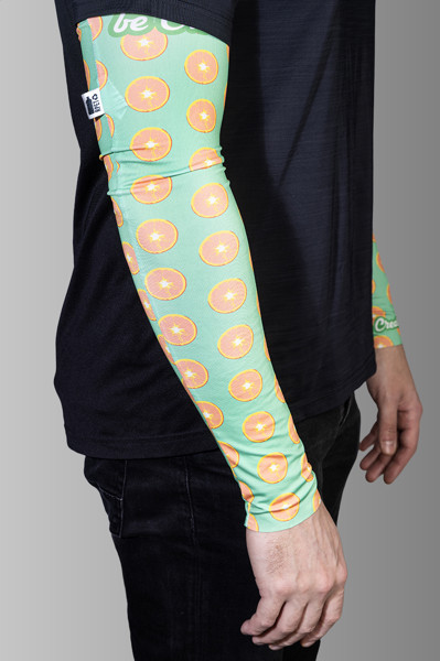 Návleky na ruky z RPET na zákazku CreaLimb - White / M