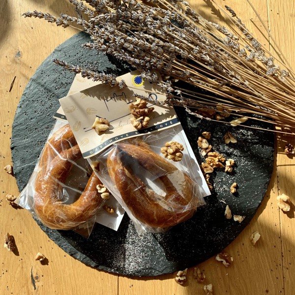 Bratislavský Vegan rožok, orech+mak