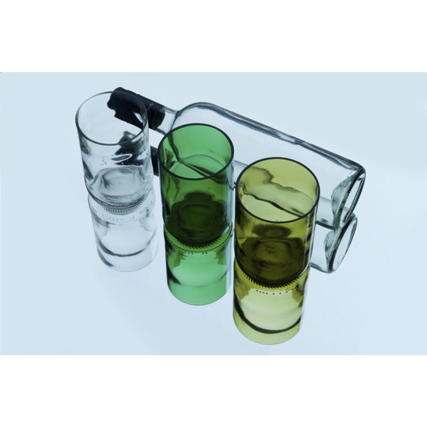 Rebottled® Tumbler 330 ml drinking glass - Transparent