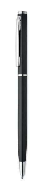 Recycled aluminium ball pen Nimes - Black