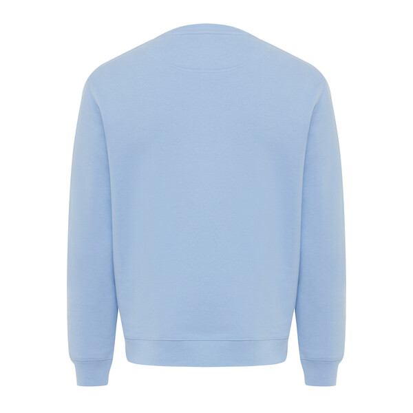 Mikina IQONIQ Torla z recyklované bavlny - Sky Blue / XS