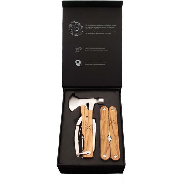 SCX.design T32 wooden multi-tool set