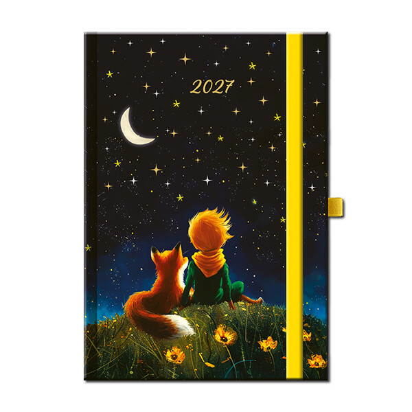Denný diár A5 ART MALÝ PRINC s gumičkou 2027