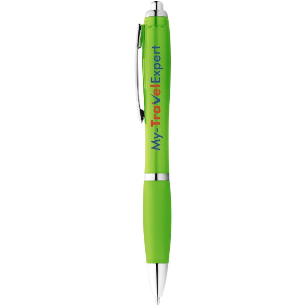 Penna a sfera Nash (inchiostro nero) - Lime
