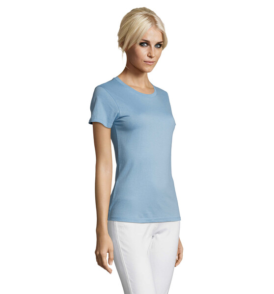 REGENT T-SHIRT SENHORA 150g Regent Women - Azul CelesteXXL