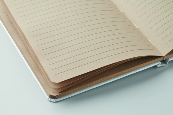 A5 sugarcane PLA notebook - White
