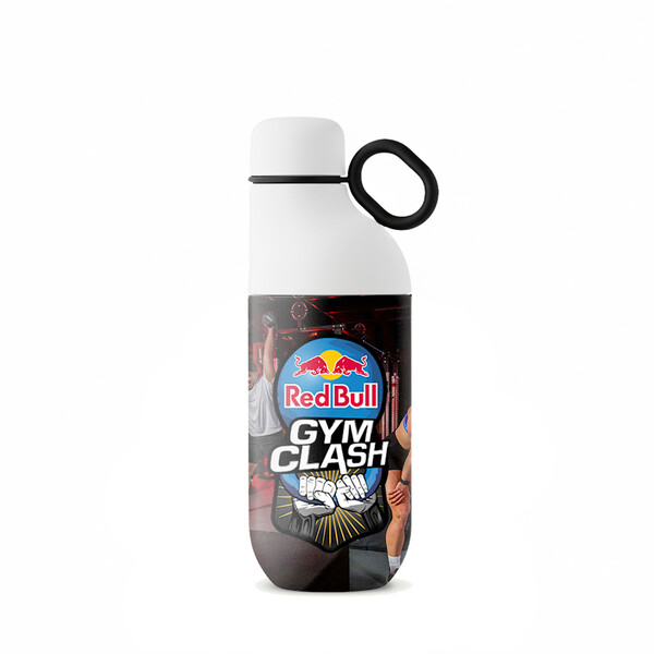 HOOKIPA M - 360° - BND877M - Bouteille et gobelet 2 en 1 (500 ml / 370 ml) Double paroi en acier inoxydable recyclé et ABS