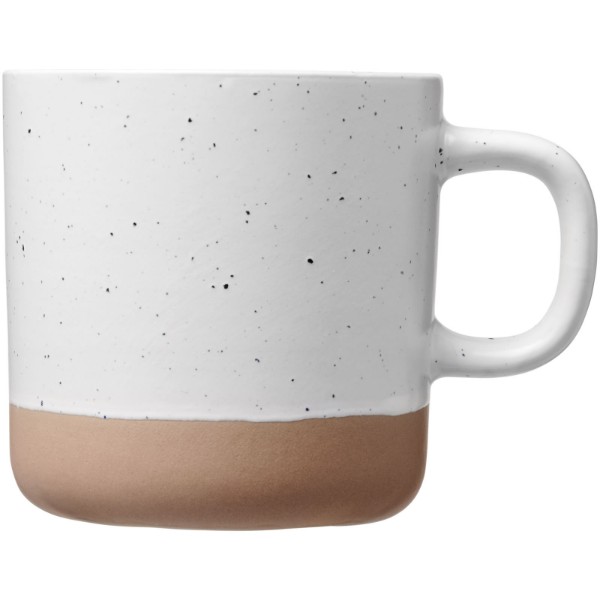 Caneca em cerâmica 360 ml "Pascal " - Branco