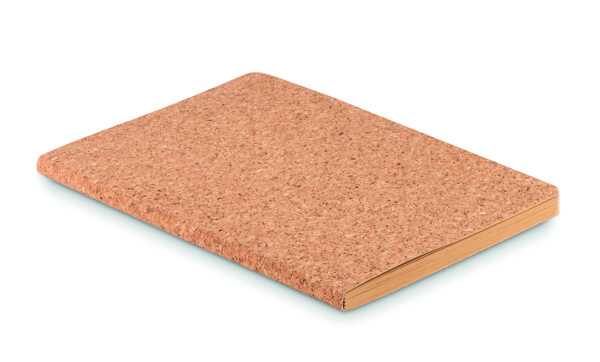 Notecork notebook A5, 192 lined recycled pages