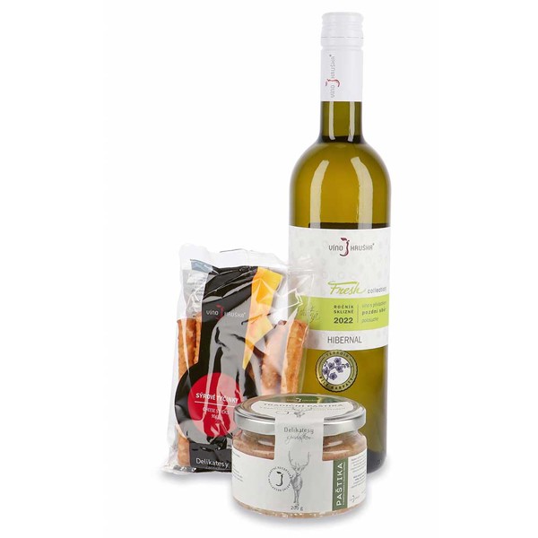 Dárkový set WINE SNACK