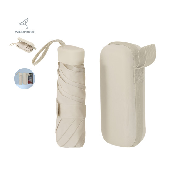 Paraguas Plegable Ottis - Natural
