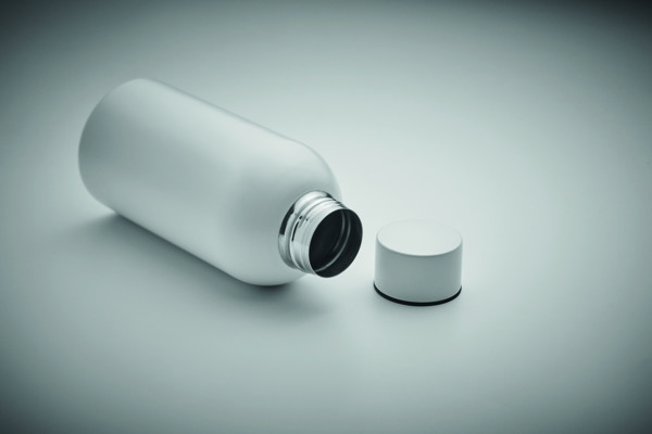 Einwandige Trinkflasche 500 ml Athena Mid - Weiß